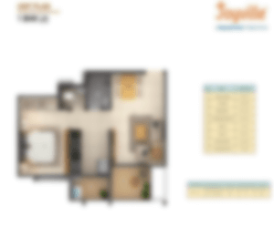 1 BHK Floor Plan